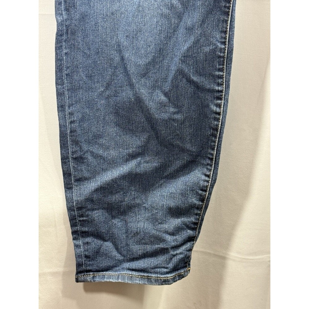 Torrid Womens Blue Denim Stretch Ankle Jeans Size 28R - Picture 2 of 11
